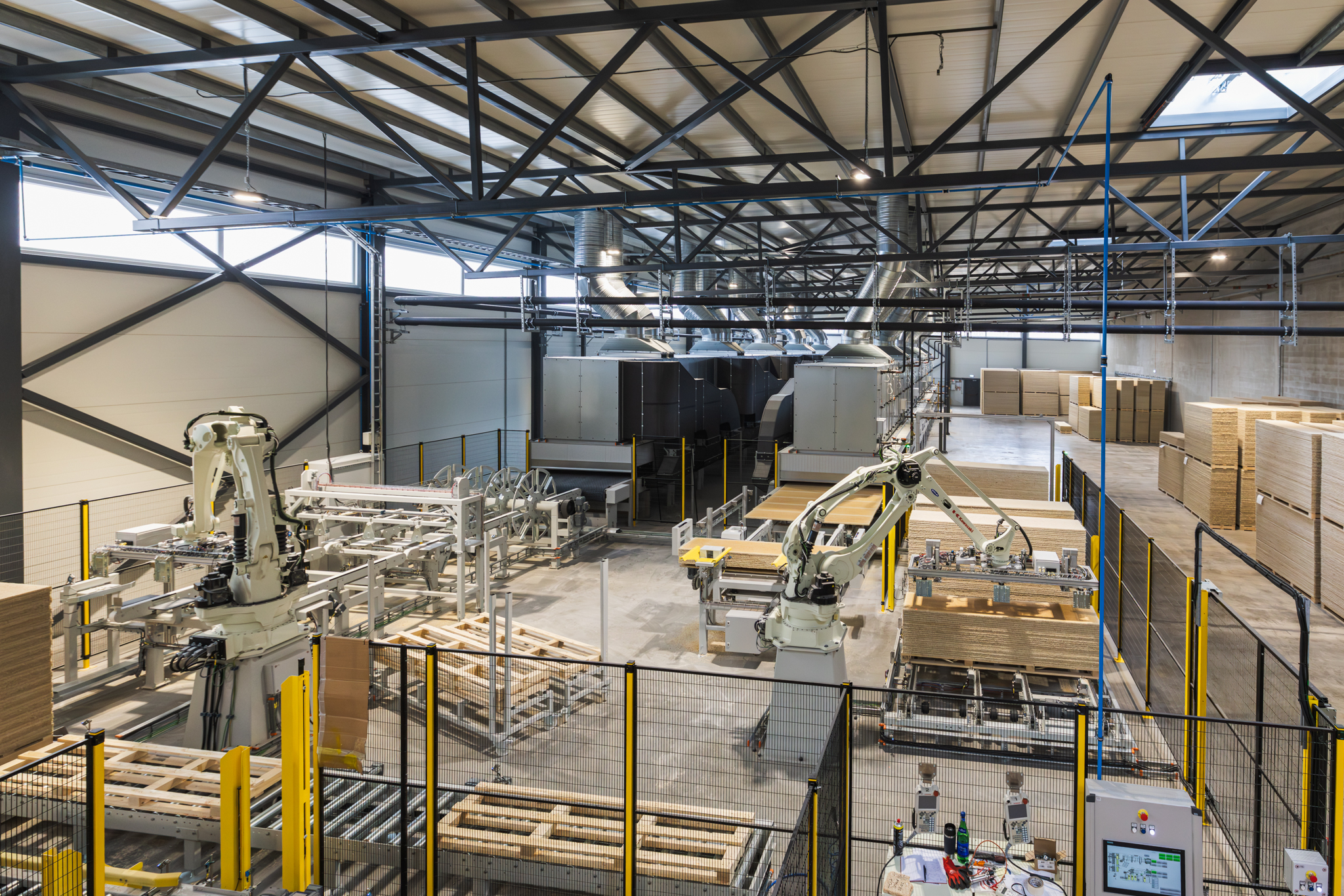 The world’s most advanced wood wool acoustic panel manufacturing facility, combining full automation, precision engineering, and sustainable production to deliver consistently high-quality acoustic solutions for modern projects.