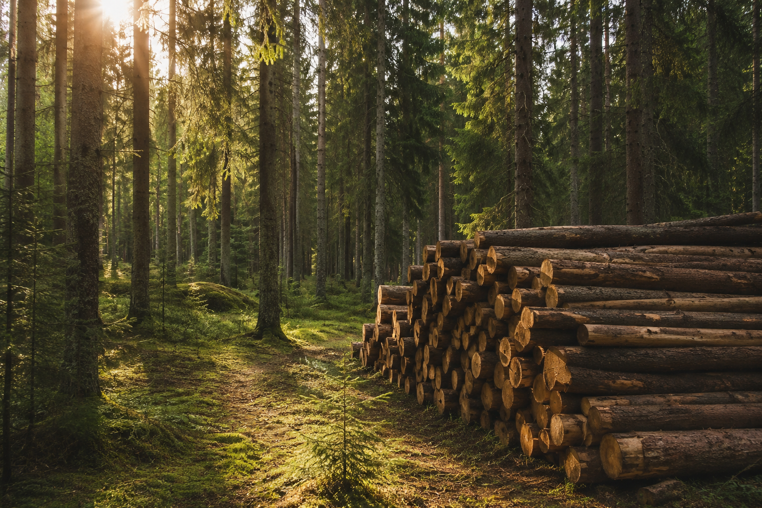 Every Sonablock® panel begins its journey in the sustainably managed forests of Latvia, where we source high-quality wood fibers that form the core of our acoustic solutions.