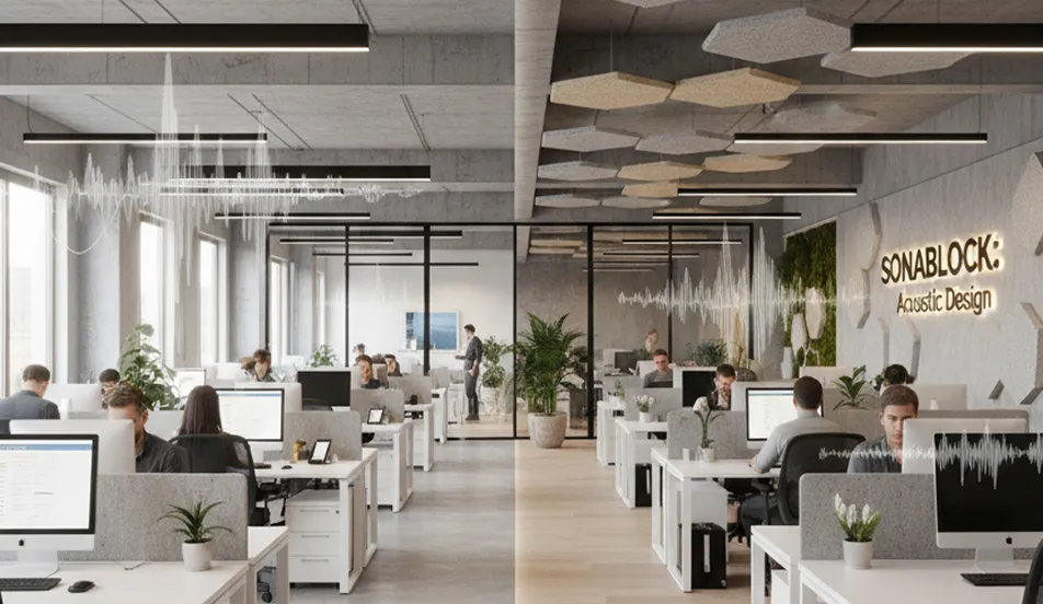 How Sonablock Transformed the Acoustics of an Office Space